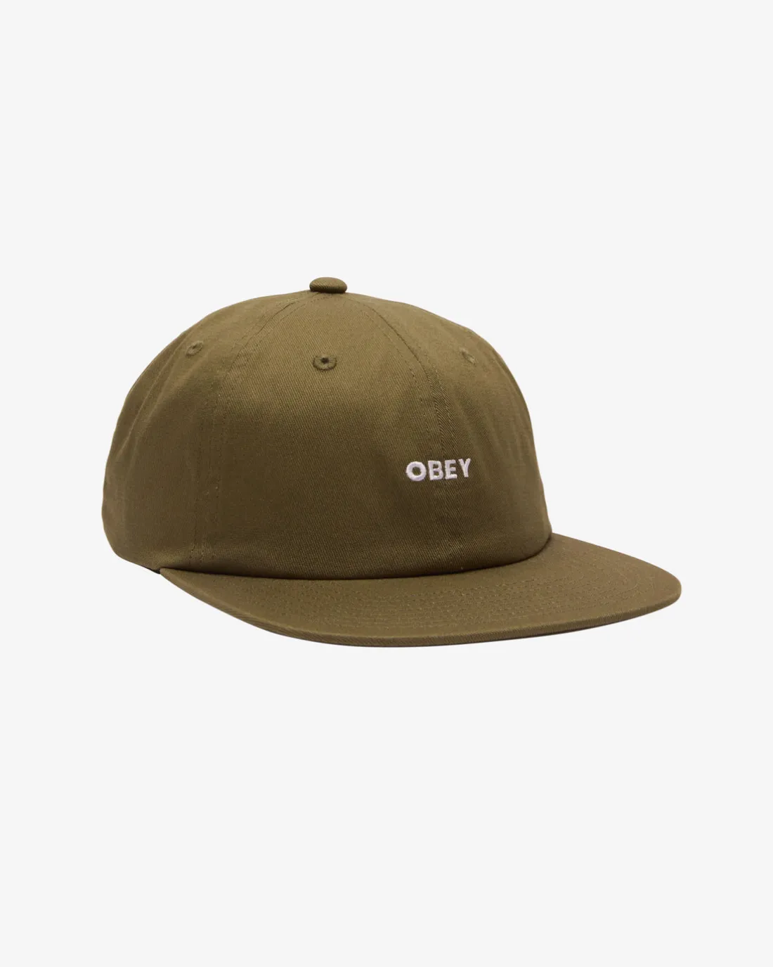BOLD TWILL 6 PANEL STRAPBACK*OBEY Clothing Cheap