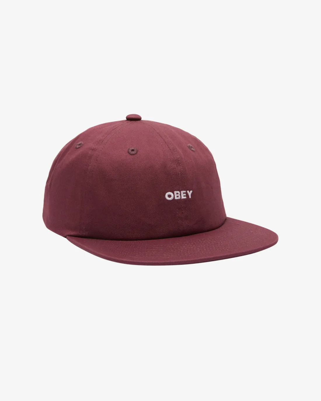 BOLD TWILL 6 PANEL STRAPBACK*OBEY Clothing Cheap