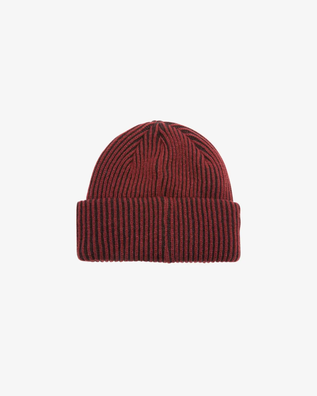 BOWERY II TONE RIB BEANIE*OBEY Clothing Clearance