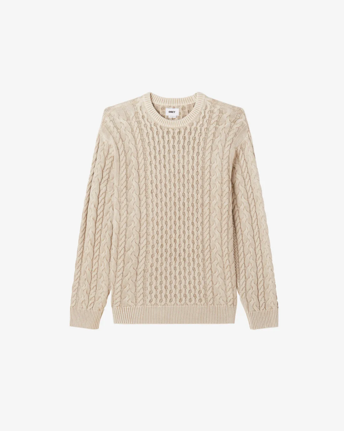 FADED WASH SWEATER*OBEY Clothing Online