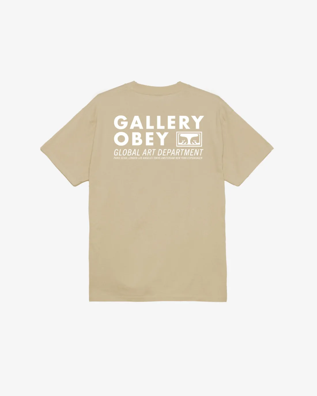 GLOBAL ART DEPARTMENT CLASSIC T-SHIRT*OBEY Clothing Fashion