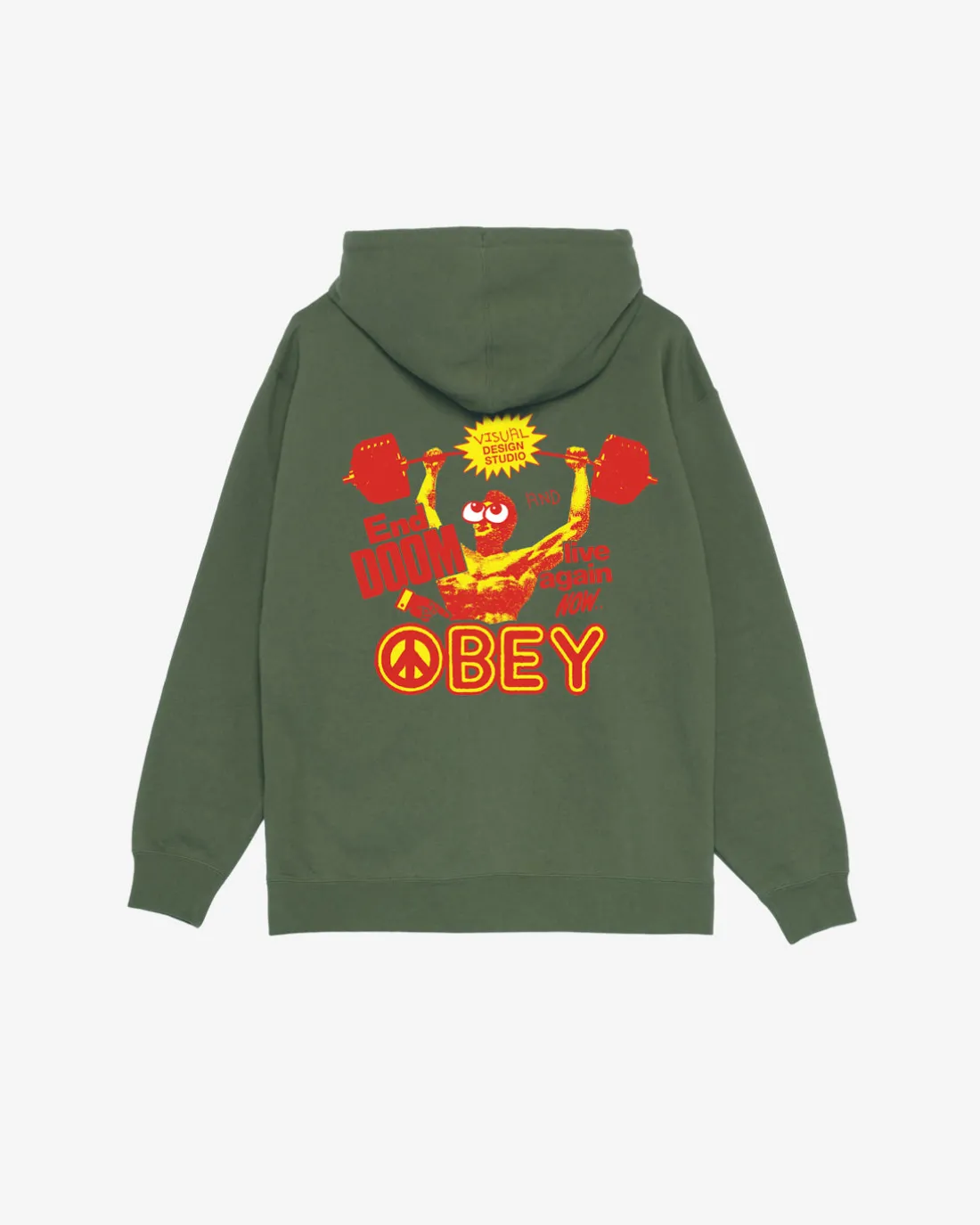 LIVE AGAIN NOW PREMIUM PULLOVER*OBEY Clothing Hot