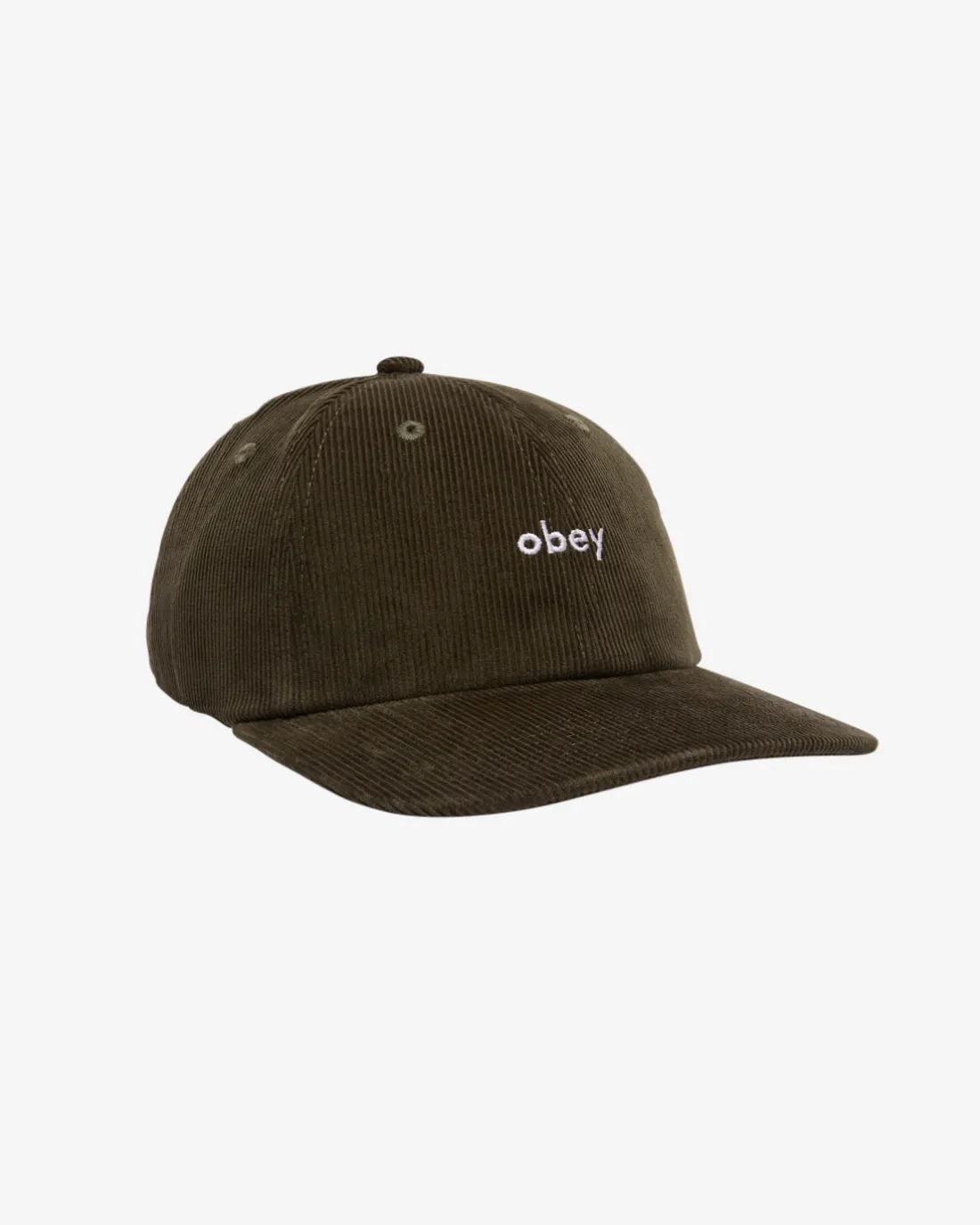LOWERCASE CORDUROY 6 PANEL*OBEY Clothing Clearance