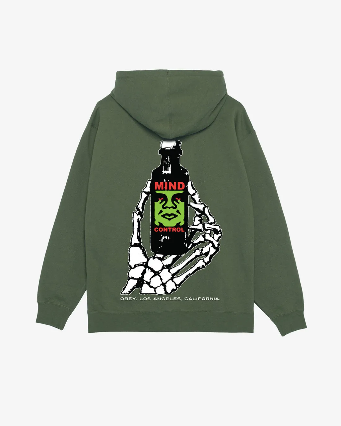 MIND CONTROL PREMIUM PULLOVER HOOD*OBEY Clothing Clearance