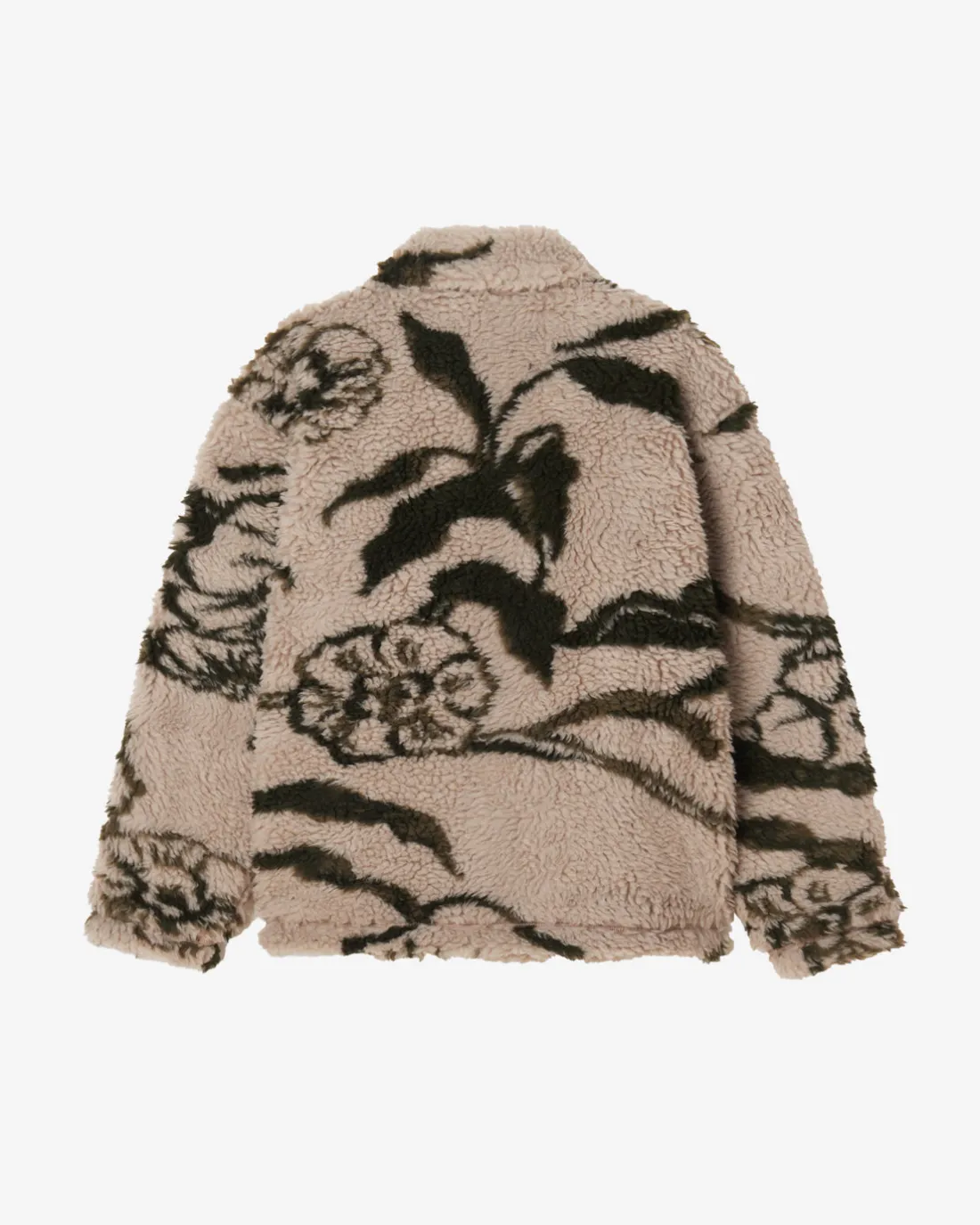 MUSHROOM SHERPA JACKET*OBEY Clothing Store