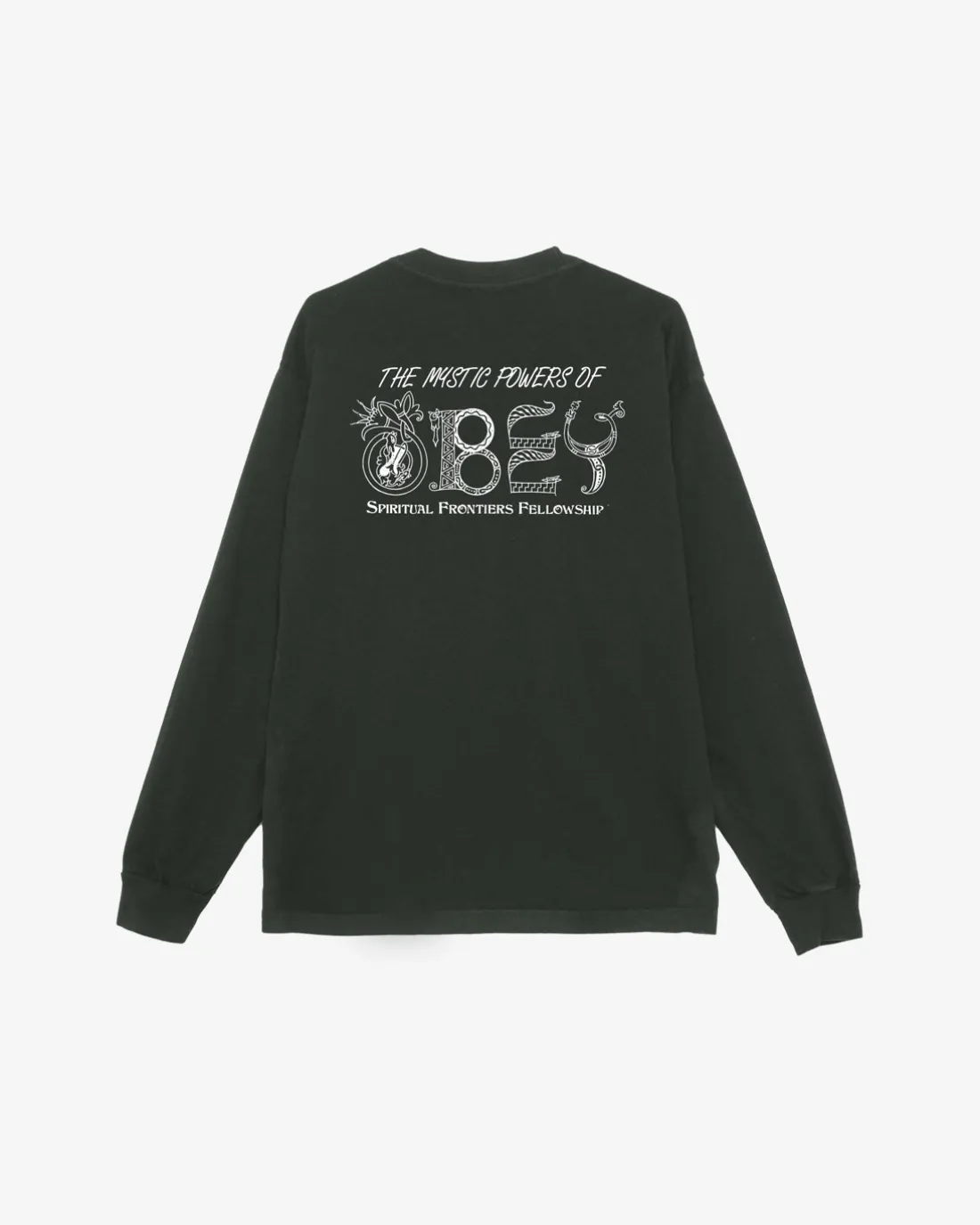 MYSTIC POWERS HEAVYWEIGHT LS T-SHIRT*OBEY Clothing Cheap