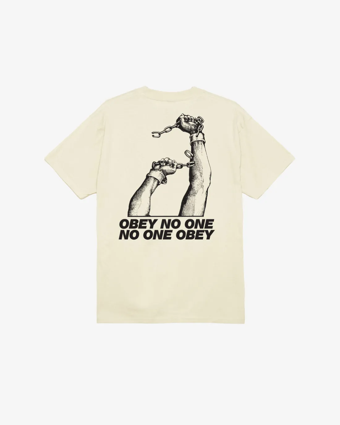 NO ONE OBEY CLASSIC T-SHIRT*OBEY Clothing Best Sale