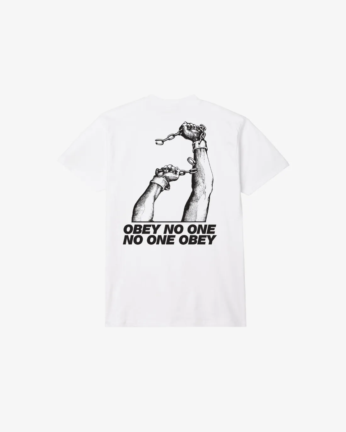 NO ONE OBEY CLASSIC T-SHIRT*OBEY Clothing Best Sale