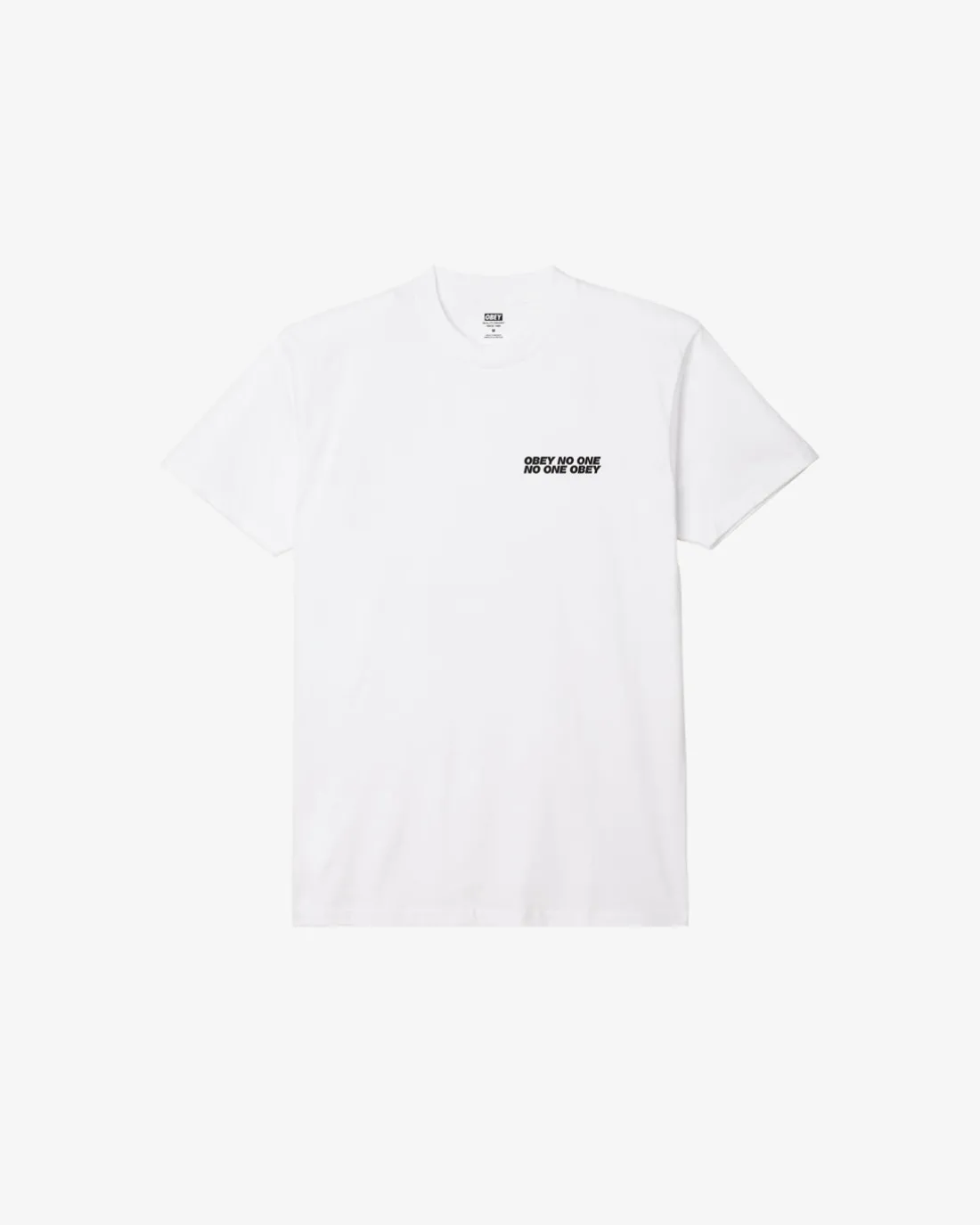 NO ONE OBEY CLASSIC T-SHIRT*OBEY Clothing Best Sale