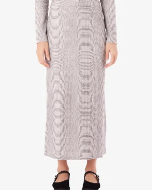 NOISE MIDI SKIRT*OBEY Clothing New