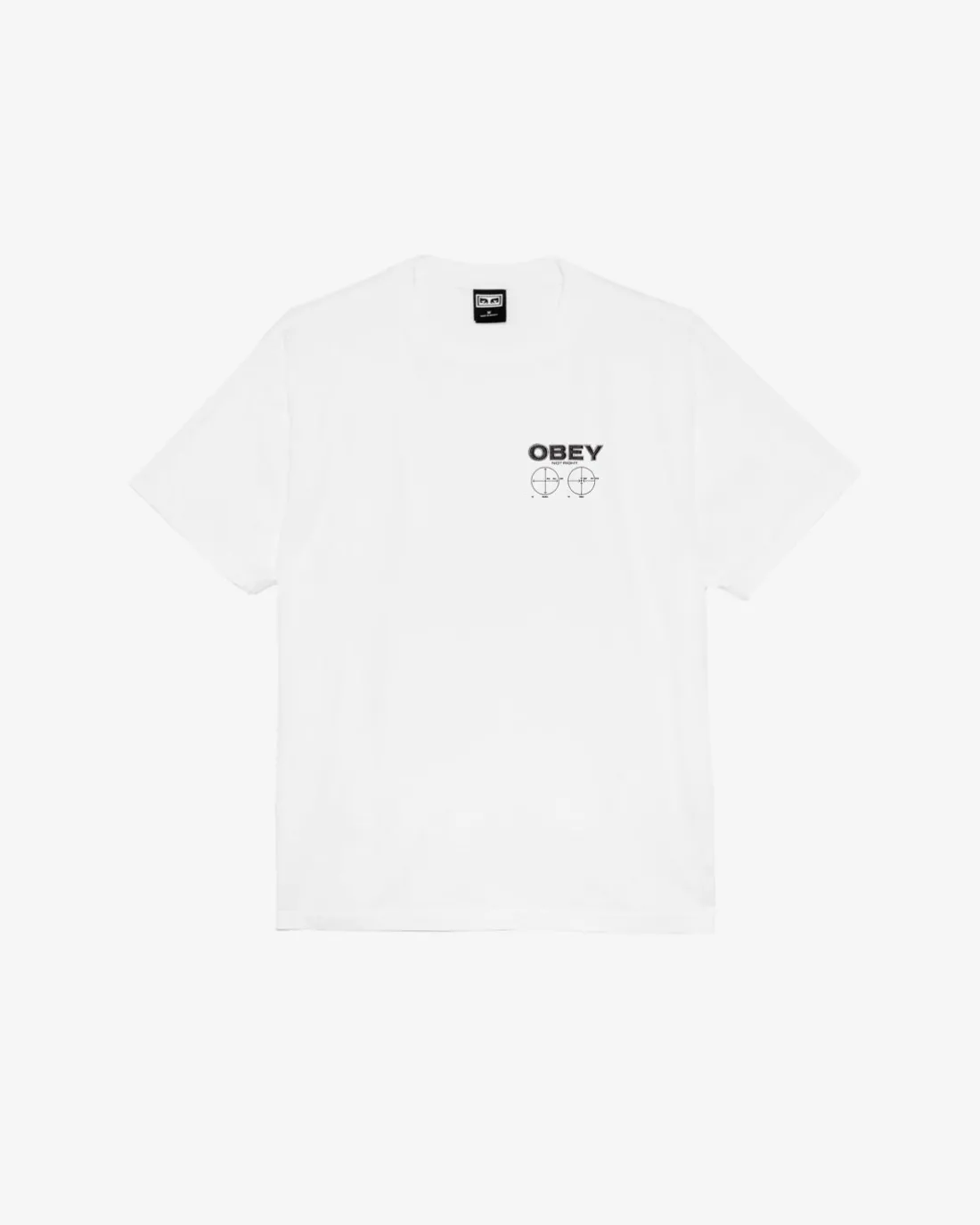 NOT RIGHT HEAVYWEIGHT T-SHIRT*OBEY Clothing Discount