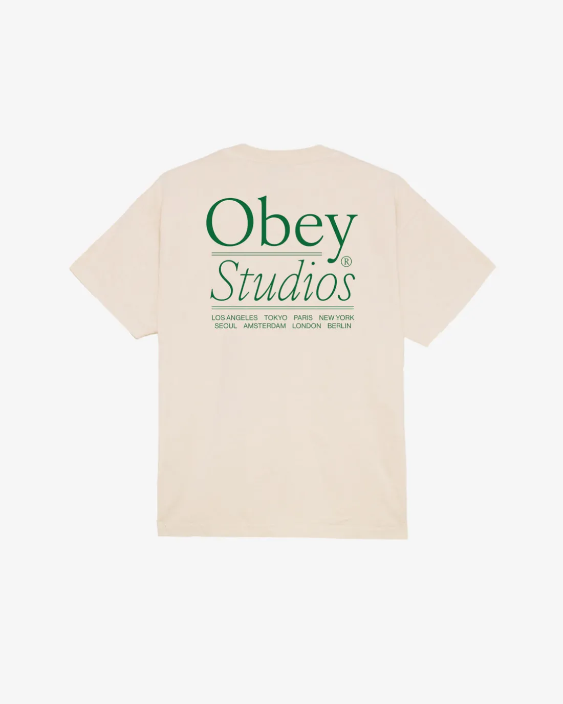 OBEY STUDIOS HEAVYWEIGHT T-SHIRT*OBEY Clothing Sale