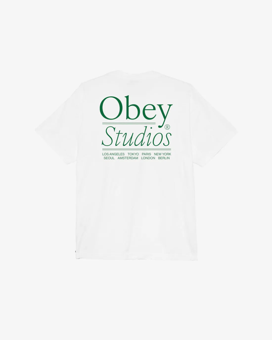 OBEY STUDIOS HEAVYWEIGHT T-SHIRT*OBEY Clothing Sale