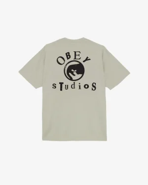 OBEY STUDIOS ICON HEAVYWEIGHT T-SHIRT*OBEY Clothing Cheap