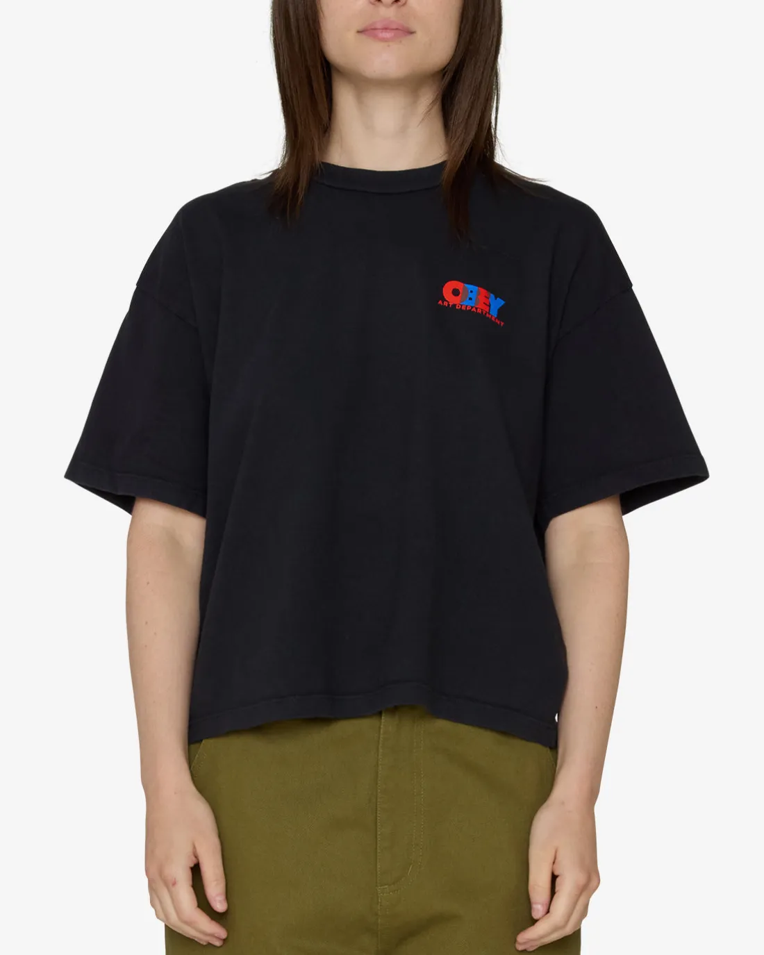 OVERLAY RAEGAN T-SHIRT*OBEY Clothing Flash Sale