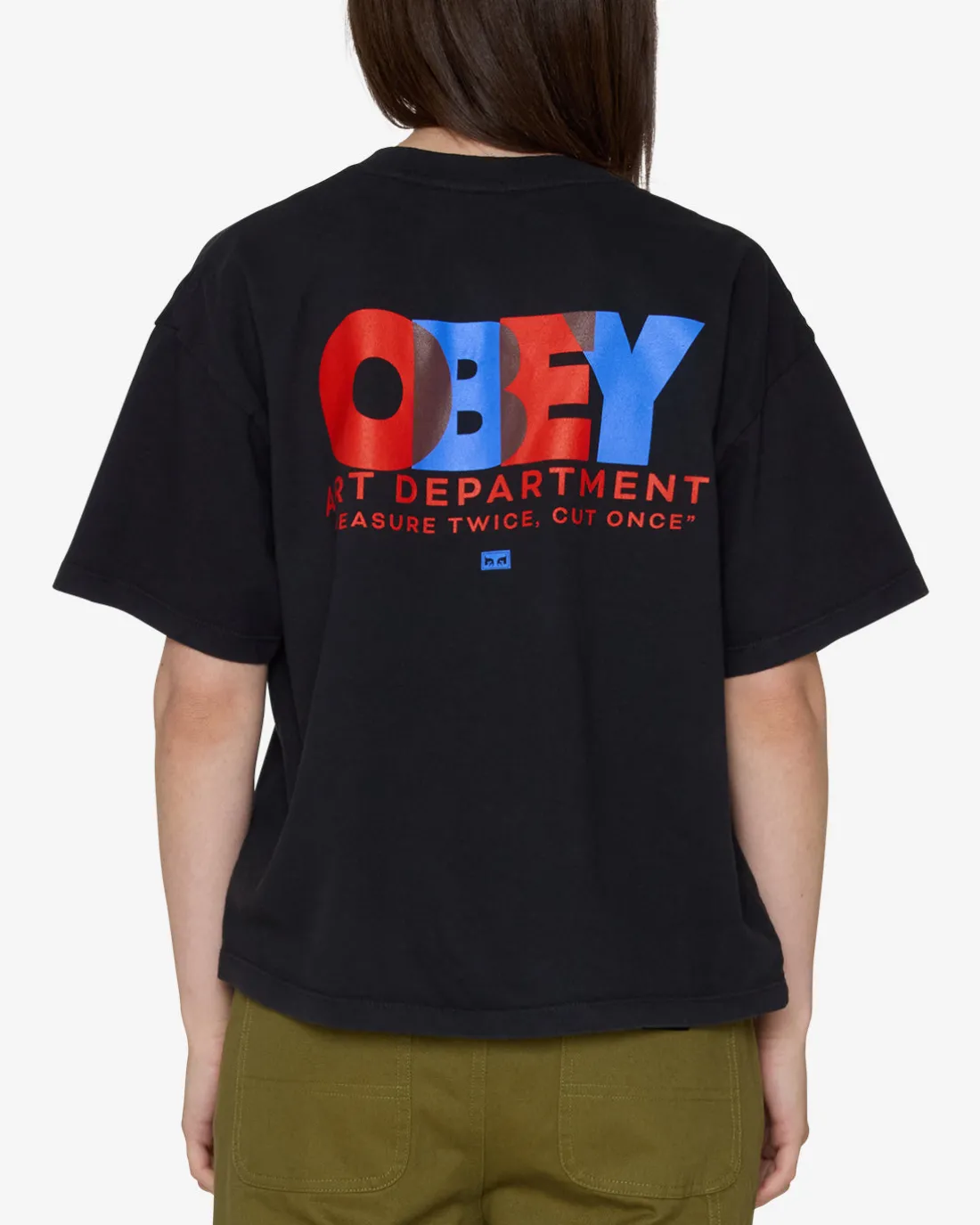 OVERLAY RAEGAN T-SHIRT*OBEY Clothing Flash Sale