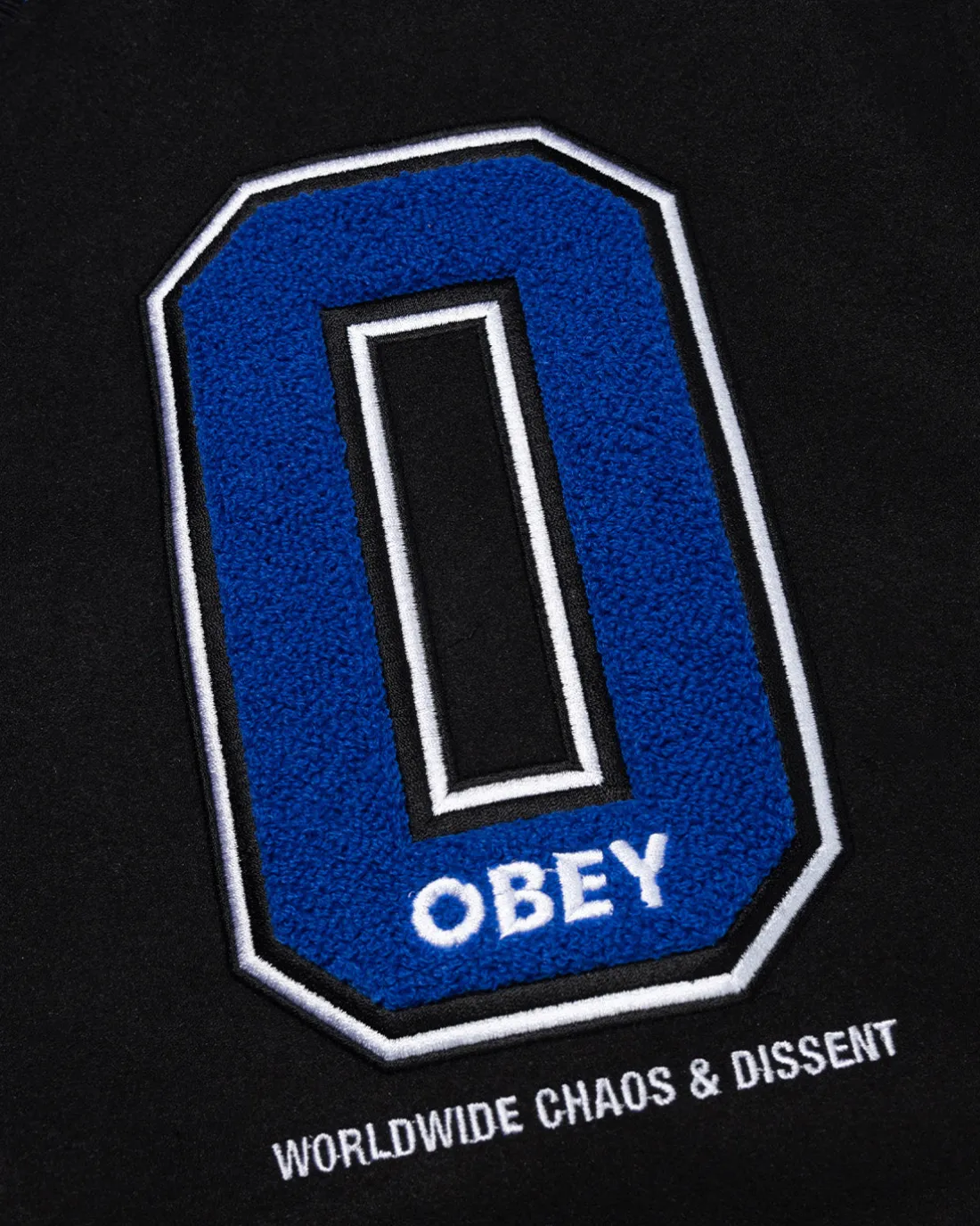 PARIS INTERNATIONAL VARSITY JACKET*OBEY Clothing Outlet