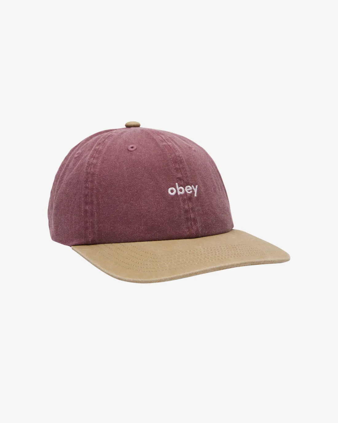 PIGMENT 2-TONE LOWERCASE 6 PANEL*OBEY Clothing Cheap