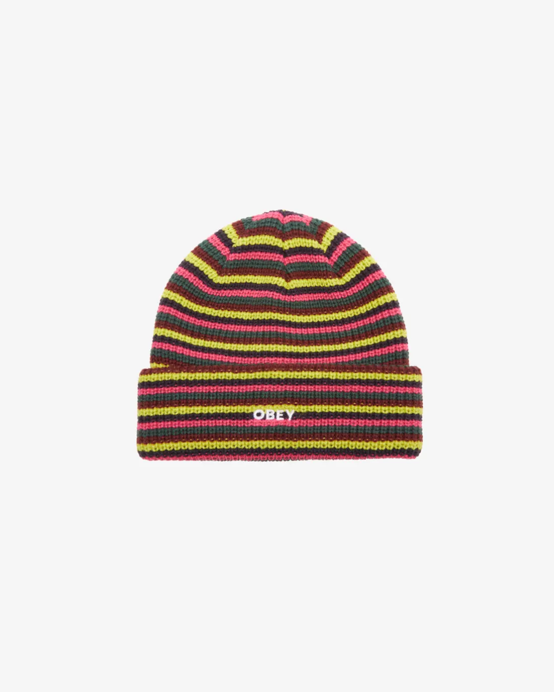 5 STRIPES FUTURE BEANIE*OBEY Clothing Online