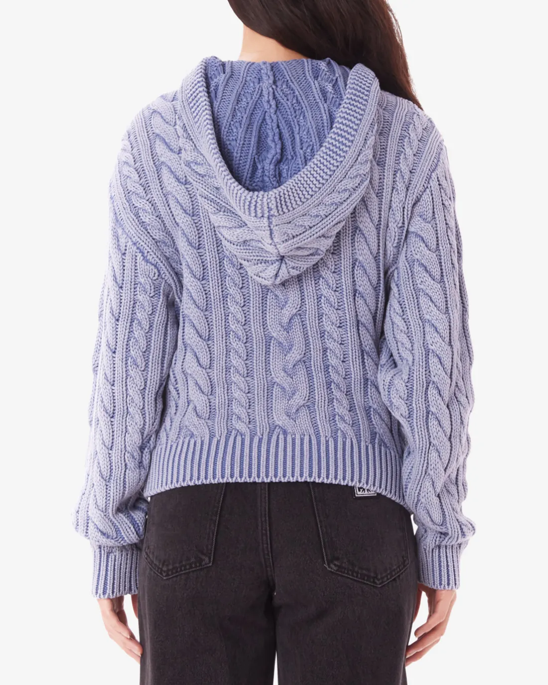 SUNSET FADE ZIP HOOD SWEATER*OBEY Clothing Best Sale