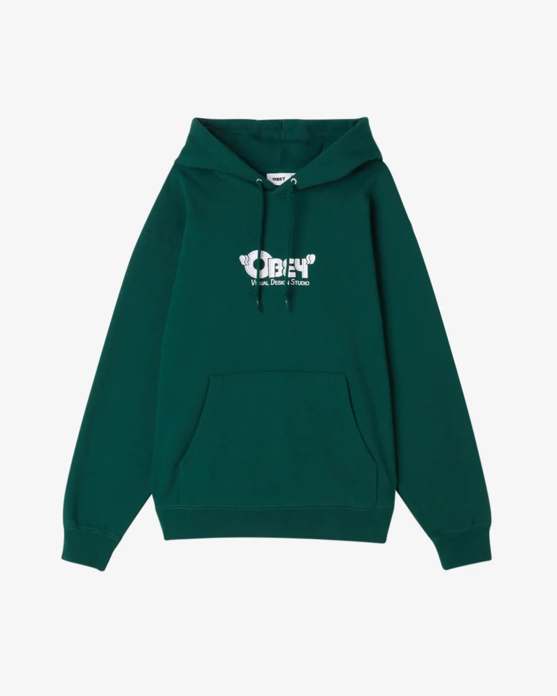 VISUAL DESIGN STUDIO HOOD PULLOVER HOOD*OBEY Clothing Fashion