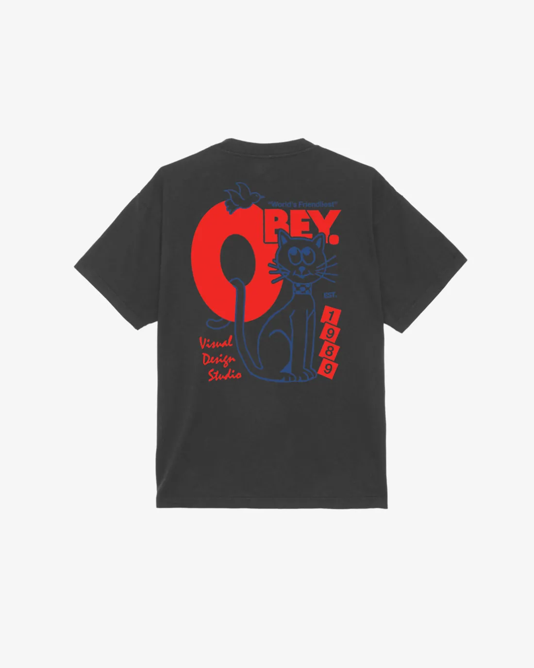 WORLDS FRIENDLIEST HEAVYWEIGHT T-SHIRT*OBEY Clothing Store