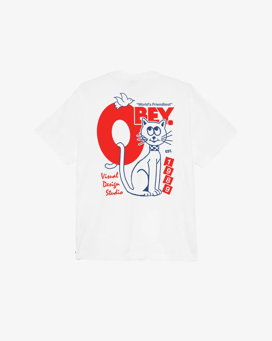 WORLDS FRIENDLIEST HEAVYWEIGHT T-SHIRT*OBEY Clothing Store