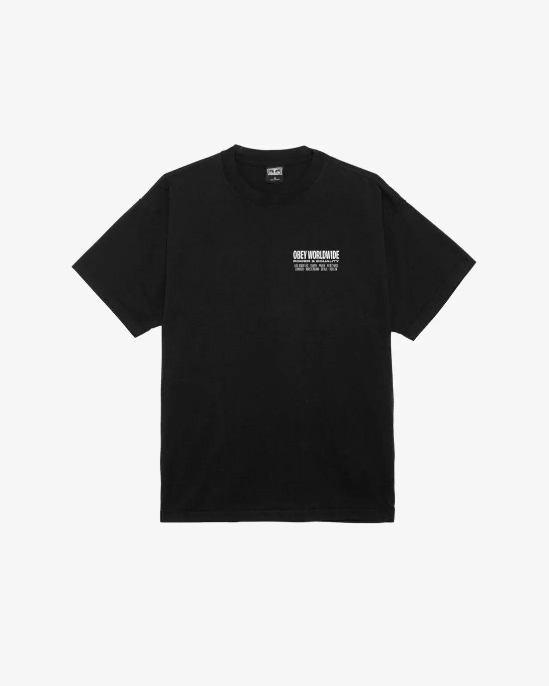 WORLDWIDE POWER & EQUALITY HEAVYWEIGHT T-SHIRT*OBEY Clothing Sale